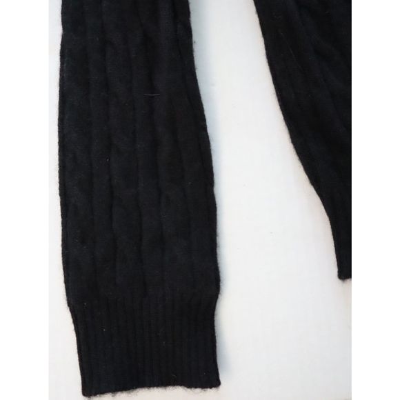 Sutton Studio WPL 10167 Women's Sz Small Black Cashmere Turtleneck Sweater - Picture 6 of 8